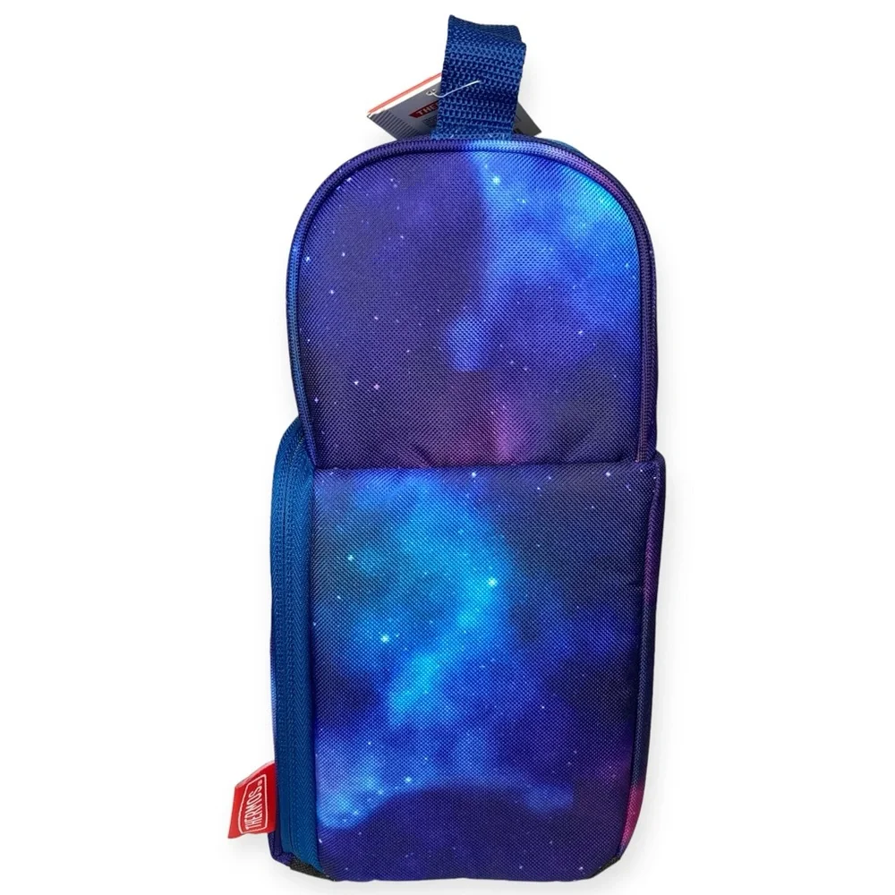 Thermos Lunch Box Summer 2023 Galaxy Purple Kids Lined Dual Space BPA/PVC Free